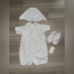 Little Things Mean a Lot Boy Baptism Set